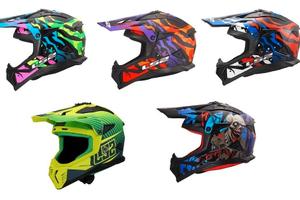 CASCO CROSS MOTOCROSS ENDURO LS2 FAST II