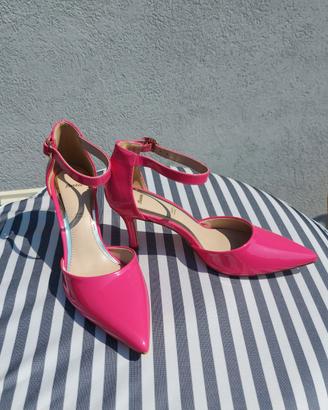 OPEN SHANK FUXIA IN VERNICE  N.38  NUOVE
