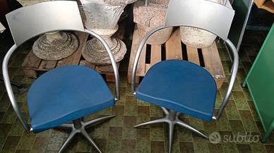 coppia di sedie anni 80 Philippe Starck 