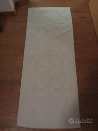 Tappeto Sardo. Bianco.