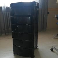 carrello parrucchiere 