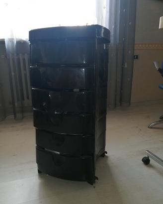 carrello parrucchiere 