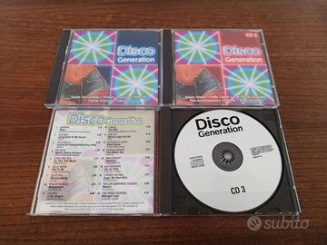 3 CD SET MUSICA DISCOTECA ANNI 70 - 80