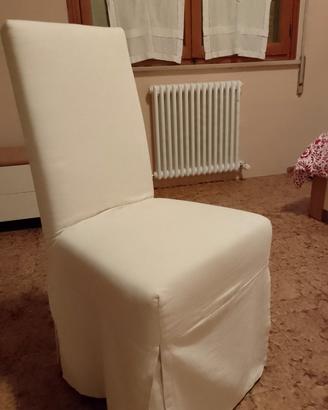 sedia arredamento panna