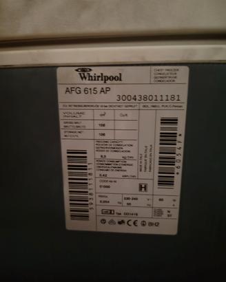 Congelatore a pozzetto Whirpool AFG 6251 AP