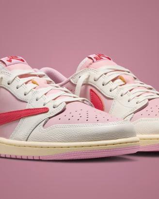 Nike Air Jordan 1 Low x Travis Scott Tropical Pink