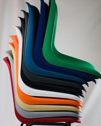 Sedia mono scocca plastica pvc Conferenza Convegni