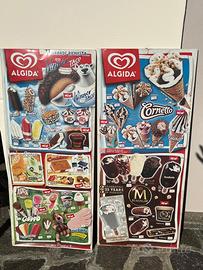 2 Cartelloni gelati Algida