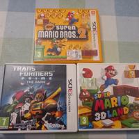lotto 3 giochi nintendo 3ds in  ITALIANO 