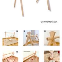 Palestrina montessori in legno naturale