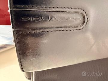 Borsa/tracolla Piquadro in pelle nera