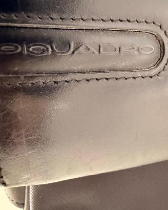 Borsa/tracolla Piquadro in pelle nera