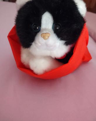 Gattino peluche Trudi nuovo