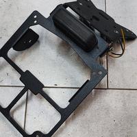 porta targa regolabile 