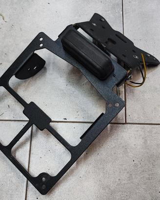 porta targa regolabile 