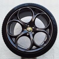 kit cerchi lega alfa romeo giulia originali 19 bru