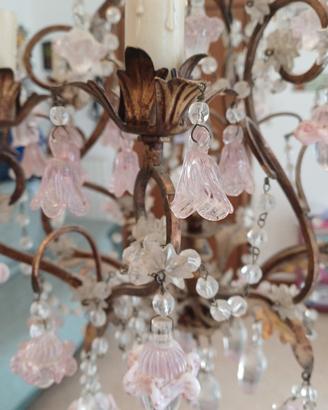 lampadario vintage anni 70