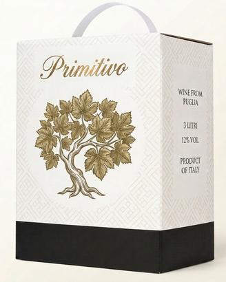 vino Primitivo 12 % vol. (conf. 3 litri)
