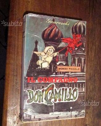 Guareschi IL COMPAGNO DON CAMILLO Libro Rizzoli