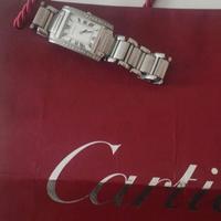 Orologio acciaio cassa rettangolare Mondia