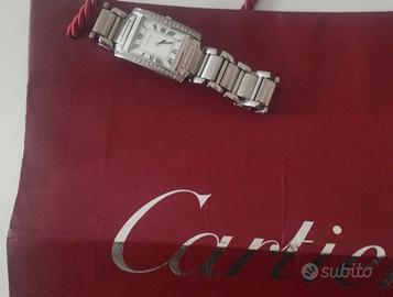 Orologio acciaio cassa rettangolare Mondia