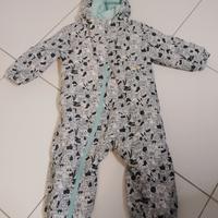 Tuta da neve intera bambino 24 mesi Wedze