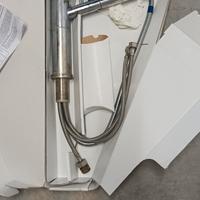 rubinetto miscelatore con filtro a muro