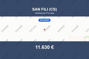 Immobile in asta di 37 m² a San Fili