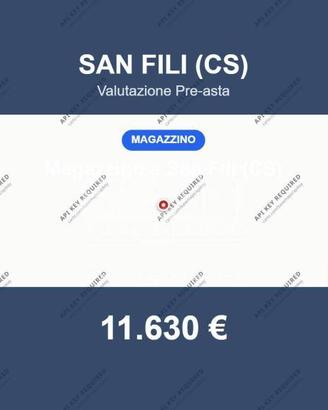 Immobile in asta di 37 m² a San Fili