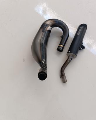 marmitta Scalvini Yamaha 125