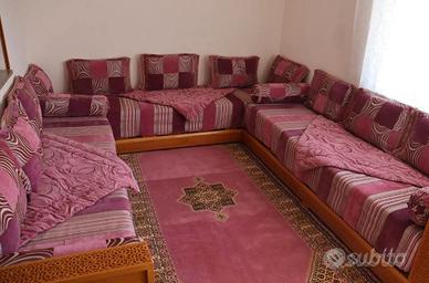 Salotto Classico Arabo  2 colori (Rosa,Beige/oro)