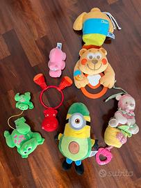 N.6 Peluche e sonagli soggetti vari