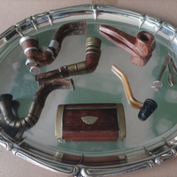 Piccola collezione di pipe d'epoca