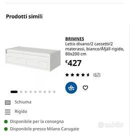 Letto divano Ikea 2 posti
