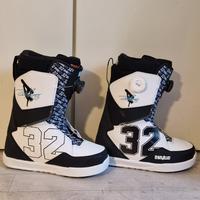 scarponi snowboard nuovi doppio boa taglia  40.5