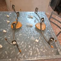 Lampadario con faretti
