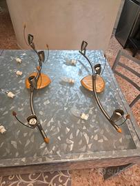 Lampadario con faretti