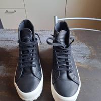 Sneakers alte Superga donna in pelle