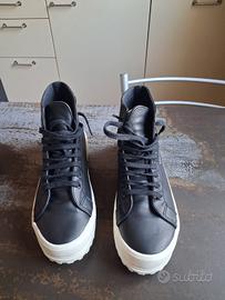 Sneakers alte Superga donna in pelle