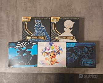 5 x etb pokemon nuovi