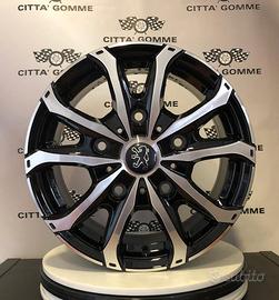 4 CERCHI IN LEGA PEUGEOT BOXER CAMPER LIGHT 15"
