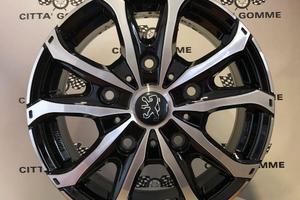 4 CERCHI IN LEGA PEUGEOT BOXER CAMPER LIGHT 15"