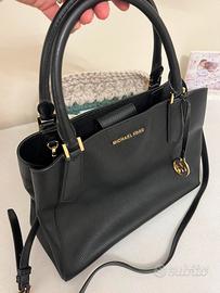 borsa  in pelle nera Michael Kors 