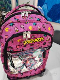 Zaino + Trolley scuola SEVEN