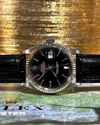 Rolex Datejust Ref. 1601 del 1970 nero da 36mm