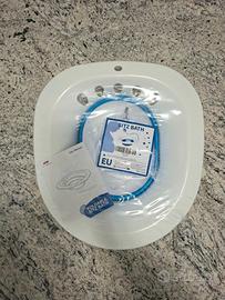 DEANIC Bidet portatile pieghev. da viaggio per WC