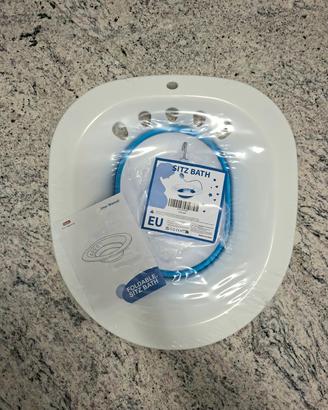 DEANIC Bidet portatile pieghev. da viaggio per WC