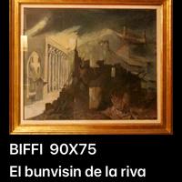 Quadro LUIGI BIFFI 1984( LE COLONNE DI SAN LORENZO