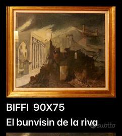 Quadro LUIGI BIFFI 1984( LE COLONNE DI SAN LORENZO