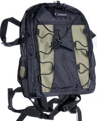 ZAINO CANON AMERICANO NUOVO con etichette